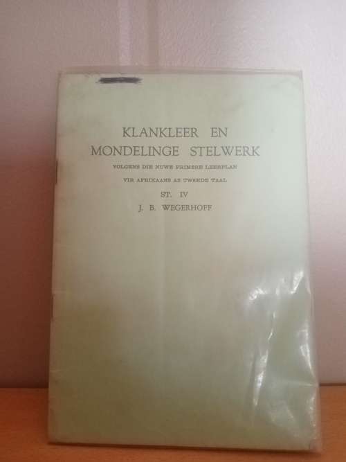Klankleer en Mondelinge stelwerk
