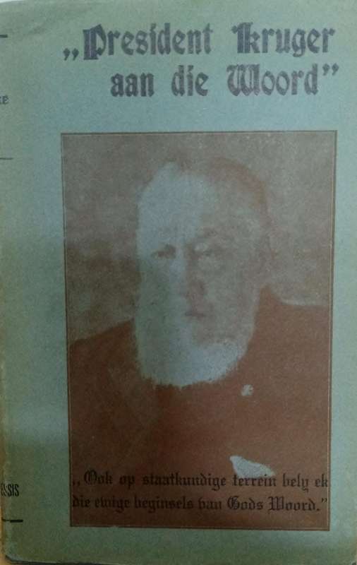 President Kruger aan die woord