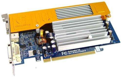 Second Hand Gigabyte GV-NX65128DE GeForce 6500