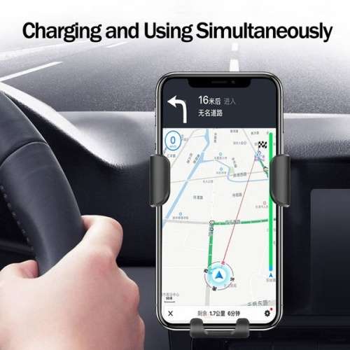 Wireless Automatic Clamping Fast Car Charger Mount Air Vent Holder Stand `LOCAL STOCK`
