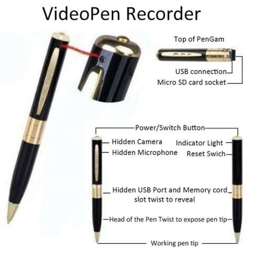 Spy Camera Pen `LOCAL STOCK`