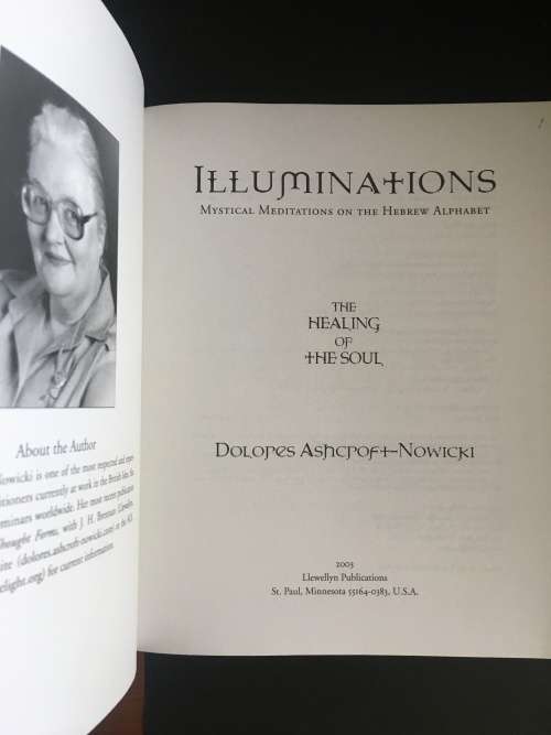 Illuminations - The Healing Of The Soul by Dolores Ashcroft soft cover