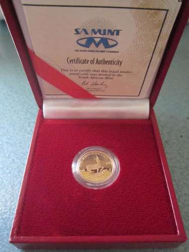 2001 KRUGER RAND 1/10 SPEEDSERVICE R100