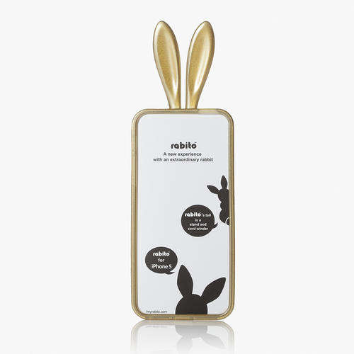 Rabbit Rabito iPhone 5 5S cover case funshop bling blingbling