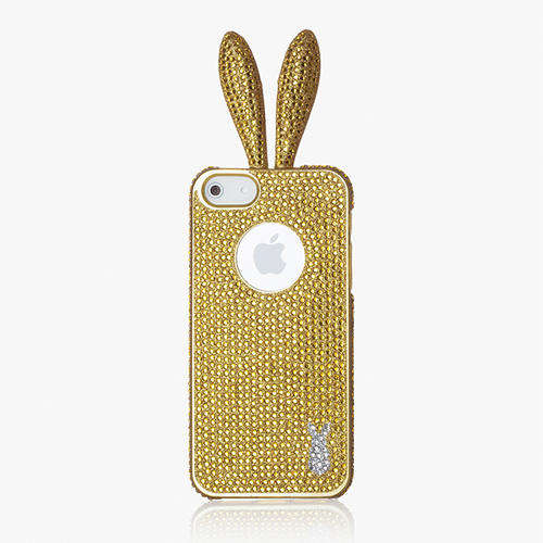 Apple iPhone 5 / 5S cover (PREMIUM Gold, Rabito)