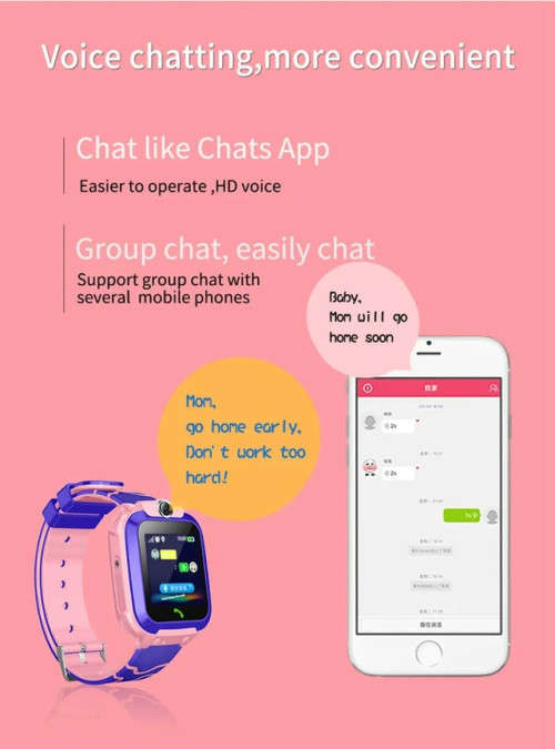 Kids GPS smartwatch with SIM Card for calls