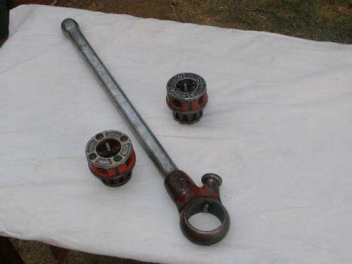 Ridgid USA Tap and Die 1/2 inch and 3/4 inch