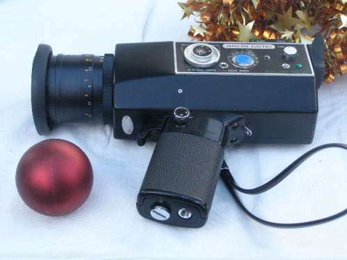 Fab Yashica Super 800 Electro Super 8 Film Cartridge Movie Camera. WORKING!!