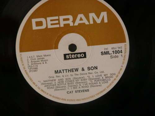 CAT STEVENS MATHEW & SON LP