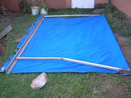 WOW! GREAT STURDY ALUMINIUM AWNING