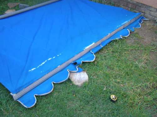 WOW! GREAT STURDY ALUMINIUM AWNING