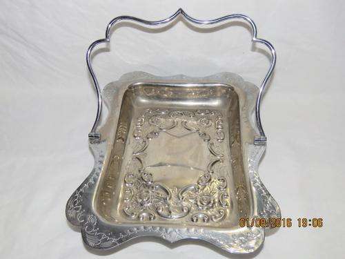 Stunning Ornate EPNS Snack Tray