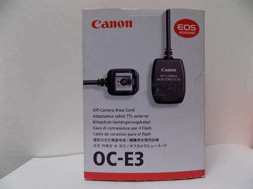 Canon OC-E3 off-camera shoe cord