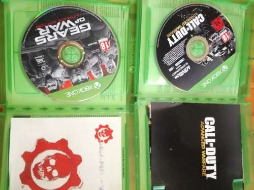 Xbox one console (500GB) with  2 games