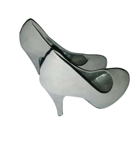Grey High Heels