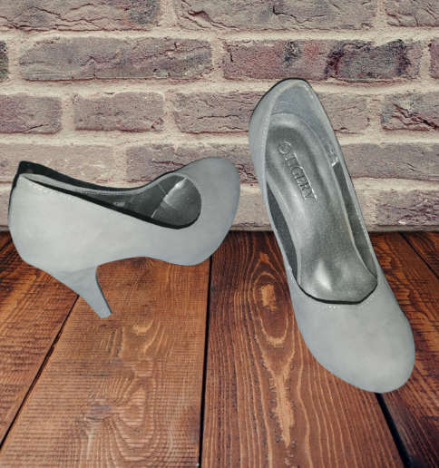 Grey High Heels