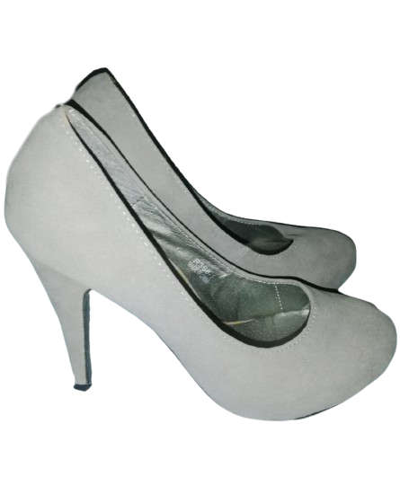 Grey High Heels