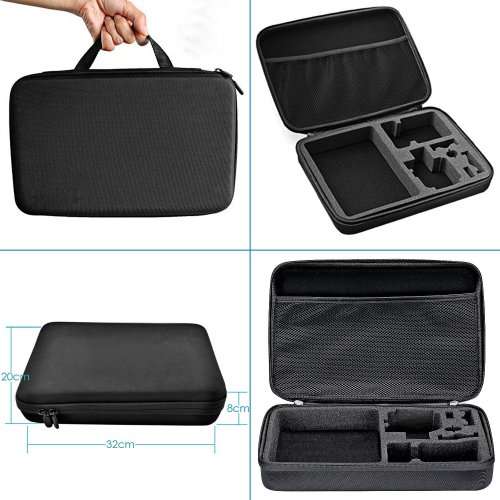 Neewer 50-In-1 Action Camera Accessory Kit for GoPro Hero Session/5 Hero 1 2 3 3+ 4 5 6 SJ4000