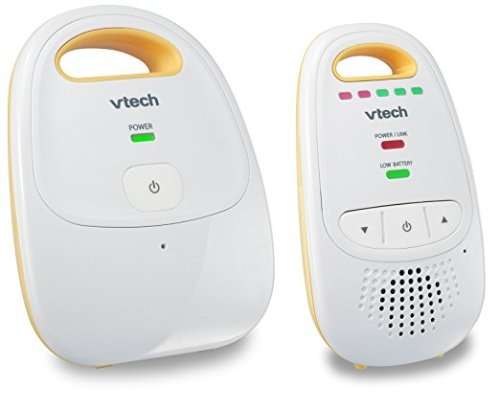 VTech DM111 Audio Baby Monitor with up to 305m of Range, 5-Level Sound Indicator