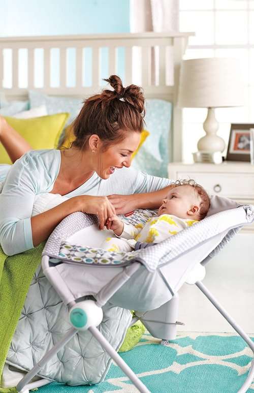 Fisher-Price Auto Rock 'n Play Sleeper, Aqua Stone