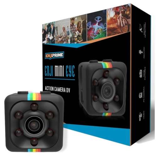 Enji Mini Eye Spy Camera, Hidden Camera, Nanny Cam, Mini Camera