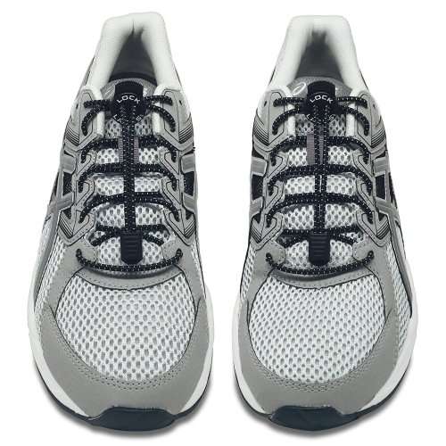 LOCK LACES (Elastic No Tie Shoelaces) - BLACK