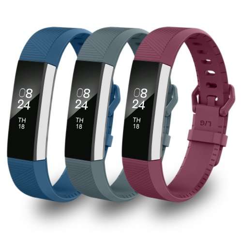 Fitbit Alta Band, Fitbit Alta HR Accessory Replacement Band SMALL - Navy Slate Fuchsia