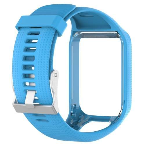 Watch Strap TomTom Runner 2 3/Spark/Spark 3/Golfer 2/Adventurer + Screen Protectors (BLUE)