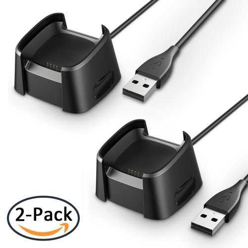 Fitbit Versa Charger,Replacement USB Charging Cable Dock for New Fitbit Versa Smartwatch 1M Cable