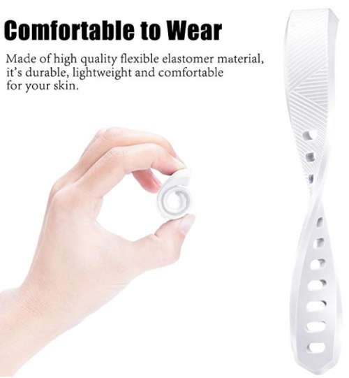 Replacement Accessories Bands for Fitbit Alta/Alta HR and Fitbit Ace -White SMALL