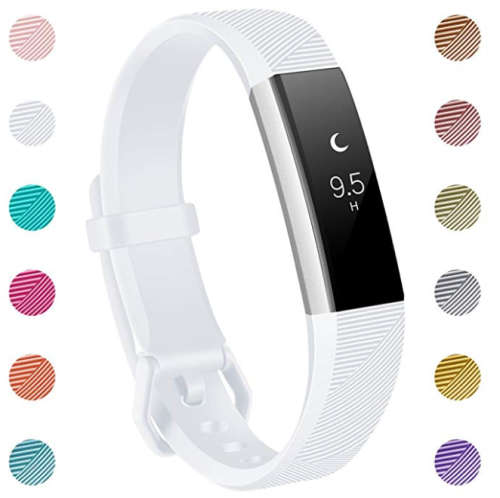 Replacement Accessories Bands for Fitbit Alta/Alta HR and Fitbit Ace -White SMALL