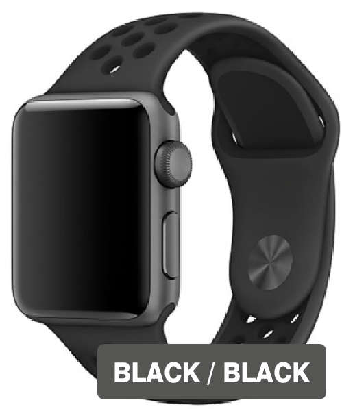CHOOSE YOUR COLOUR Apple Watch Bands 38mm 42mm, Silicone strap band for iWatch series 1/2/3
