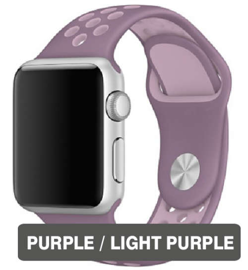 CHOOSE YOUR COLOUR Apple Watch Bands 38mm 42mm, Silicone strap band for iWatch series 1/2/3