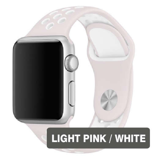 CHOOSE YOUR COLOUR Apple Watch Bands 38mm 42mm, Silicone strap band for iWatch series 1/2/3