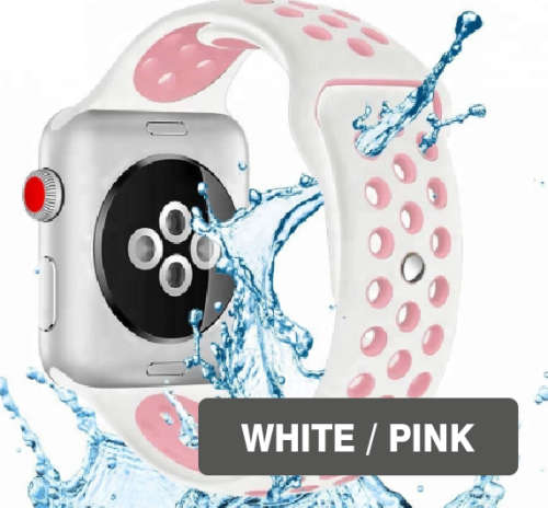 CHOOSE YOUR COLOUR Apple Watch Bands 38mm 42mm, Silicone strap band for iWatch series 1/2/3