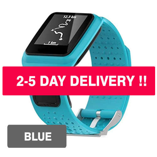 Replacement Wrist Strap Band For TomTom Runner 1 /TomTom Multi-Sport GPS Watch (BLUE)