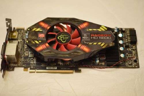 ATI Radeon HD 5830 1GB DDR5 GPU