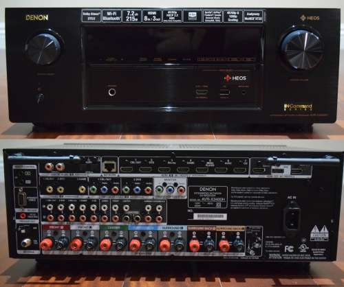 Denon Receiver (AVR-X3400H) - read description