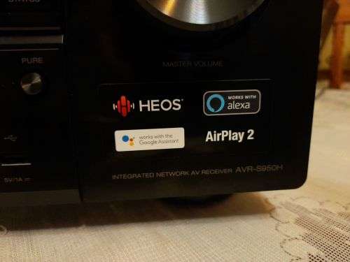 Denon AVR-S950h receiver amplifier