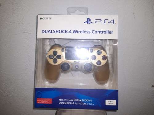 Sony playstation 4 dual shock 4 v2 wireless gold controller for ps4 / brand new sealed