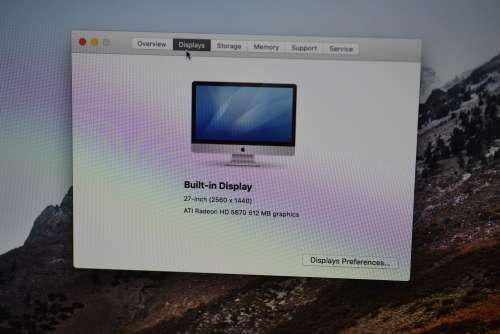 Apple iMac 27 inch | 2.93GHz Core i7 | 16GB Ram | ATI Radeon HD 5670 Graphics | 120GB SSD + 1TB