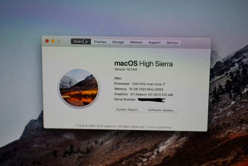 Apple iMac 27 inch | 2.93GHz Core i7 | 16GB Ram | ATI Radeon HD 5670 Graphics | 120GB SSD + 1TB