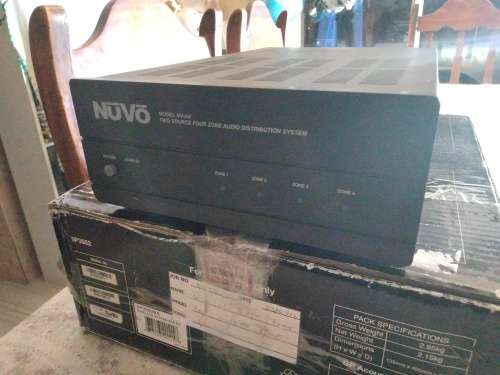 NUVO NV-A4 AMPLIFIER AUDIO DISTRIBUTION SYSTEM | 2 SOURCE | 4 ZONE