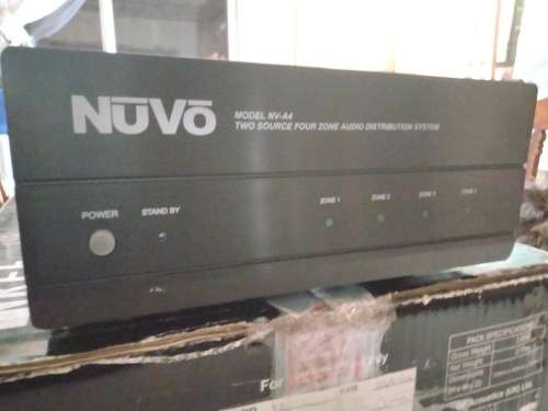 NUVO NV-A4 AMPLIFIER AUDIO DISTRIBUTION SYSTEM | 2 SOURCE | 4 ZONE