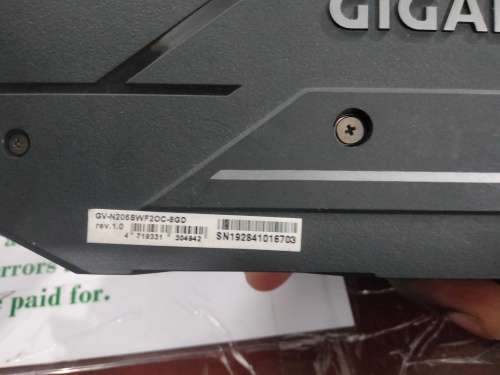 GIGABYTE GEFORCE RTX 2060 SUPER WINDFORCE OC | 8GB DDR6 VRAM