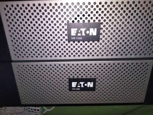 EATON 5PX1500IRT 2U UPS| 1500VA, 1350W | INCLUDES 5PXEMB48RT 48V, 50A BATTERY PACK | WRACKMOUNTABLE