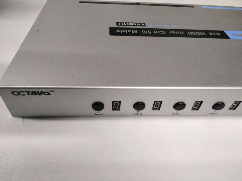 OCTAVA 4X4 HDMI MATRIX SWITCH OVER CAT 5e/6