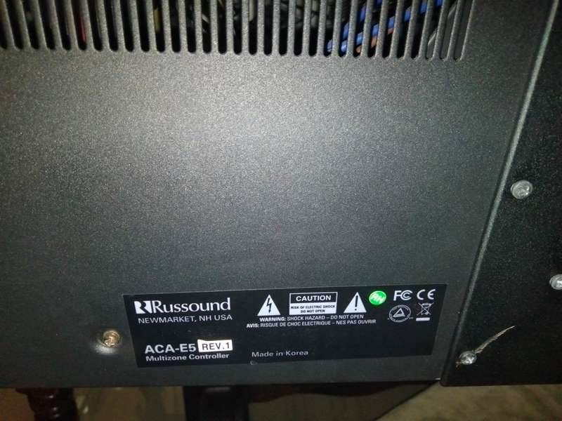 RUSSOUND ACA-E5 MULTIZONE CONTROLLER | 12 SOURCE | 8 ZONE