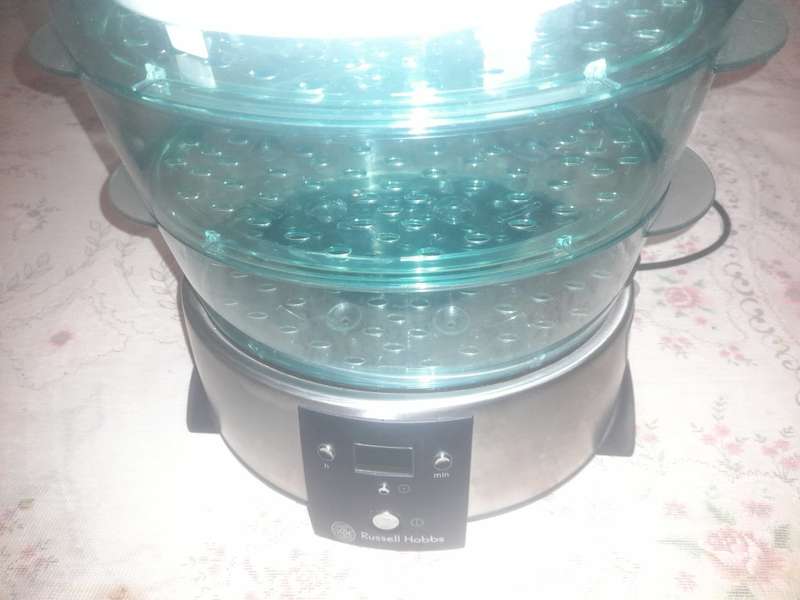 RUSSELL HOBBS 10969 STEAMER | 3 TIER | SATIN QUARTZ