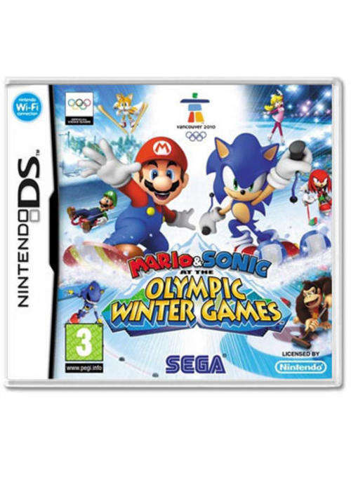 Mario & Sonic at The Winter Olympic Games ( Brand new )